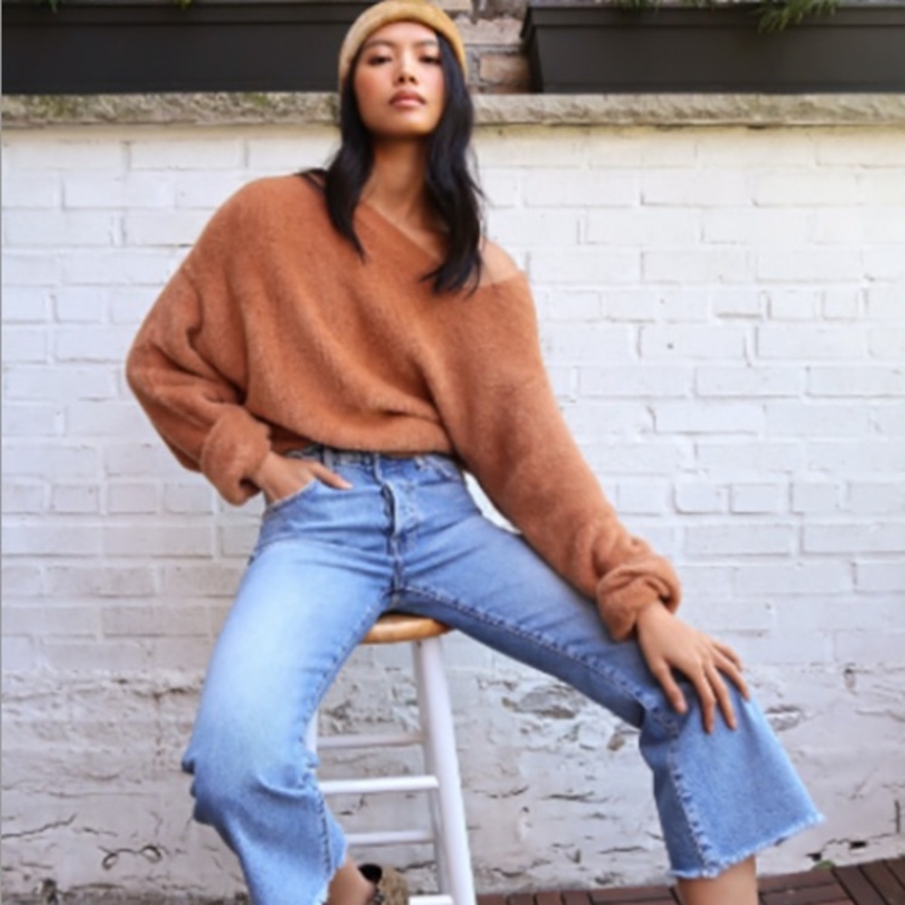 Free People Star Sign Pullover Sweater XS - Picture 2 of 9